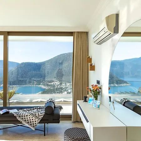 Moonshine Fantastic View Large Privat Pool * Kalkan