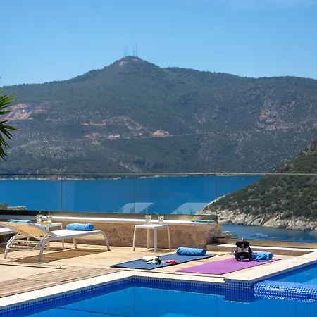 Moonshine Fantastic View Large Privat Pool Kalkan