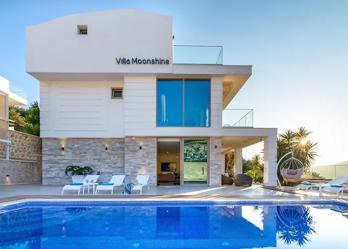 Moonshine Fantastic View Large Privat Pool Villa Kalkan