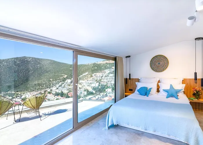 Moonshine Fantastic View Large Privat Pool Villa Kalkan